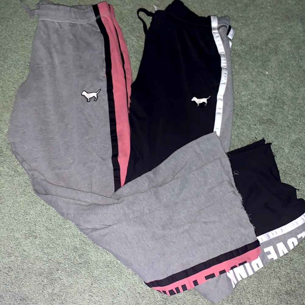 Two pair Victoria’s secret sweatpants